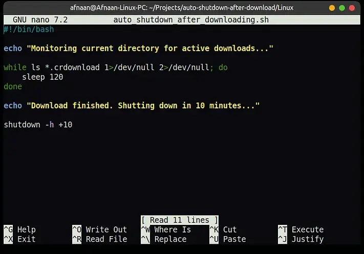 auto-shutdown-script